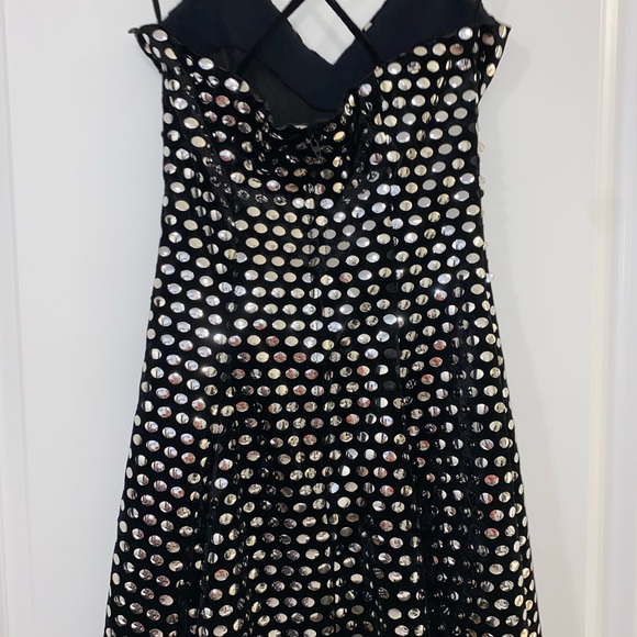 Vintage Betsy Johnson sequence formal dress - Picture 2 of 10